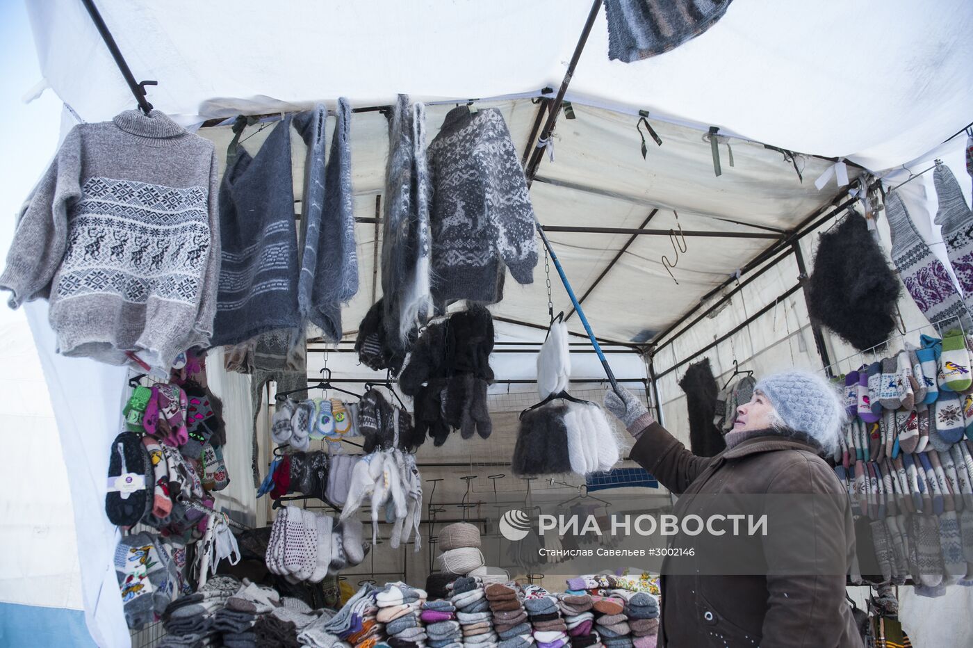 Аномальные морозы в Томске