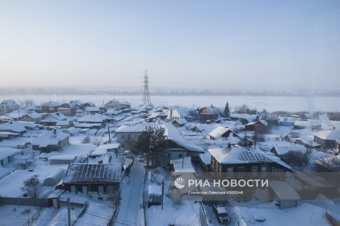 Аномальные морозы в Томске