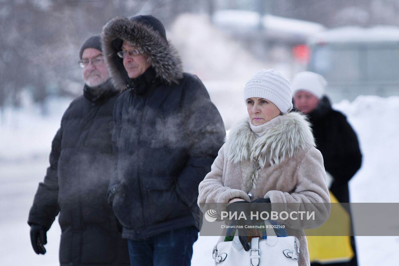 Аномальные морозы в Томске