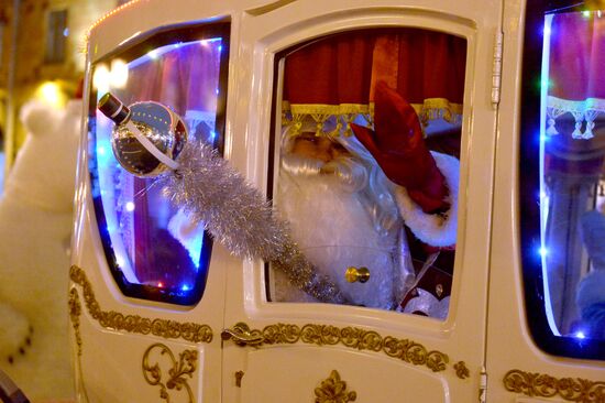 Парад Дедов Морозов в Минске