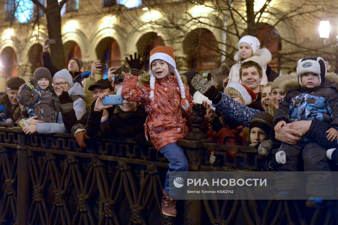 Парад Дедов Морозов в Минске