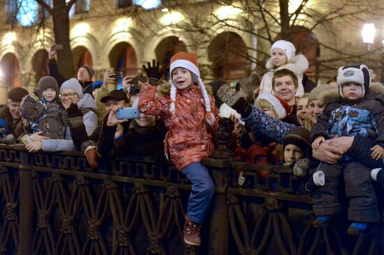 Парад Дедов Морозов в Минске