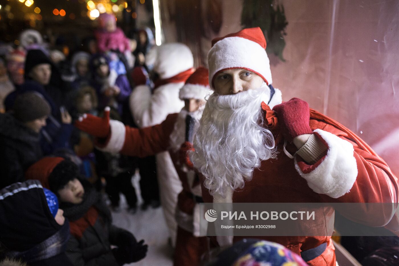 Рождественский караван Coca-cola в Уфе