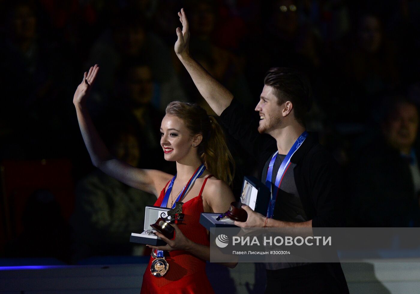 Фигурное катание. Чемпионат России. Церемония награждения