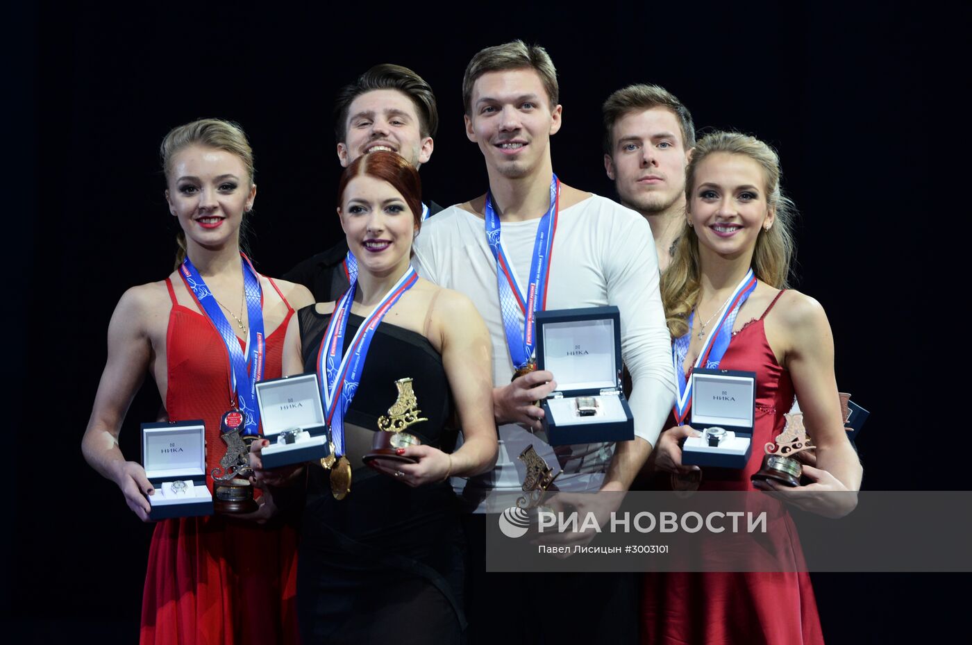 Фигурное катание. Чемпионат России. Церемония награждения