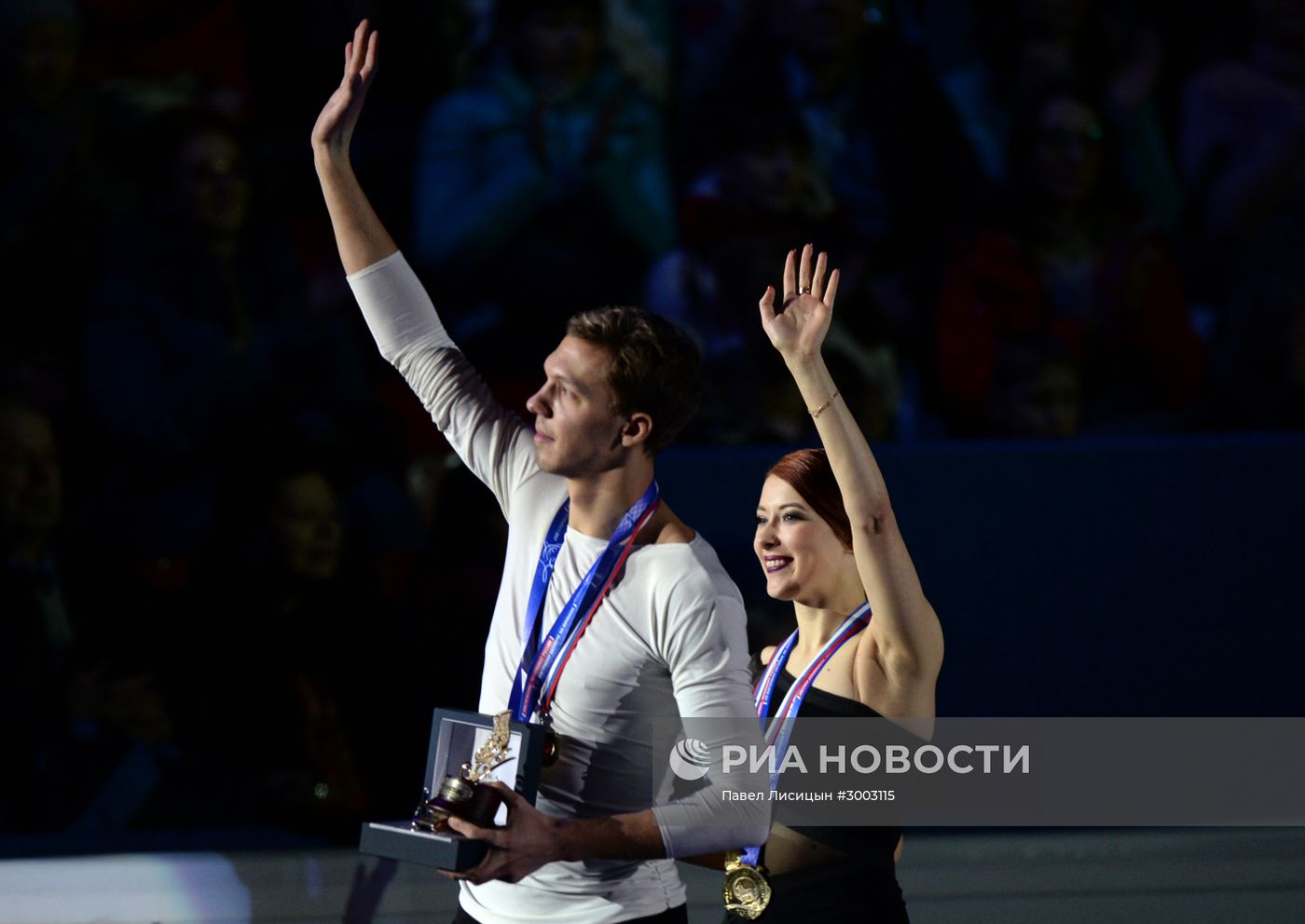 Фигурное катание. Чемпионат России. Церемония награждения