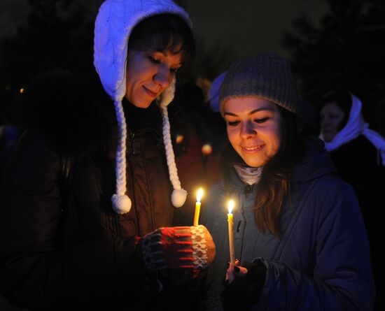 Празднование Хануки в городах России