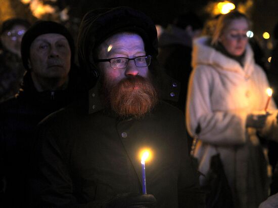 Празднование Хануки в городах России