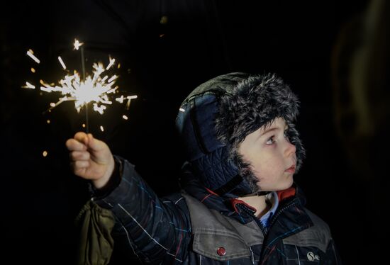 Празднование Хануки в городах России