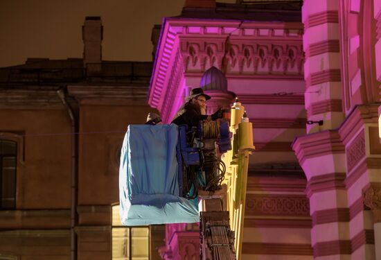 Празднование Хануки в городах России