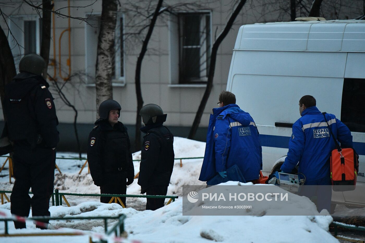 Ситуация на Ельнинской улице в Москве