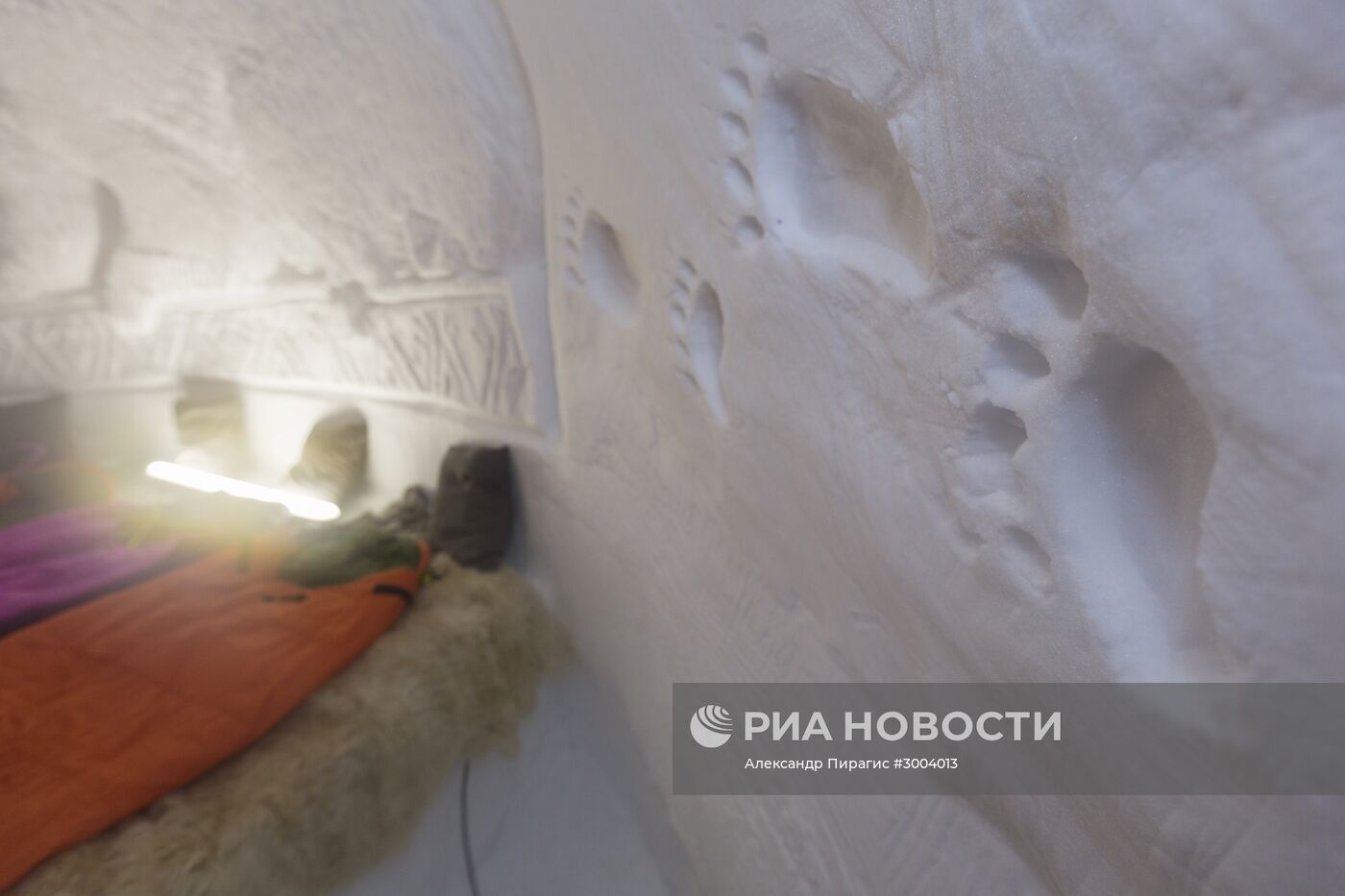 Открытие единственного в России иглу-отеля на Камчатке