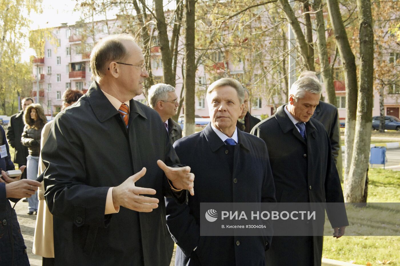 Посещение Б. Громовым г.Раменское