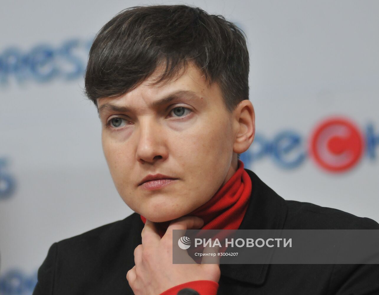 Пресс-конференция Надежды Савченко во Львове