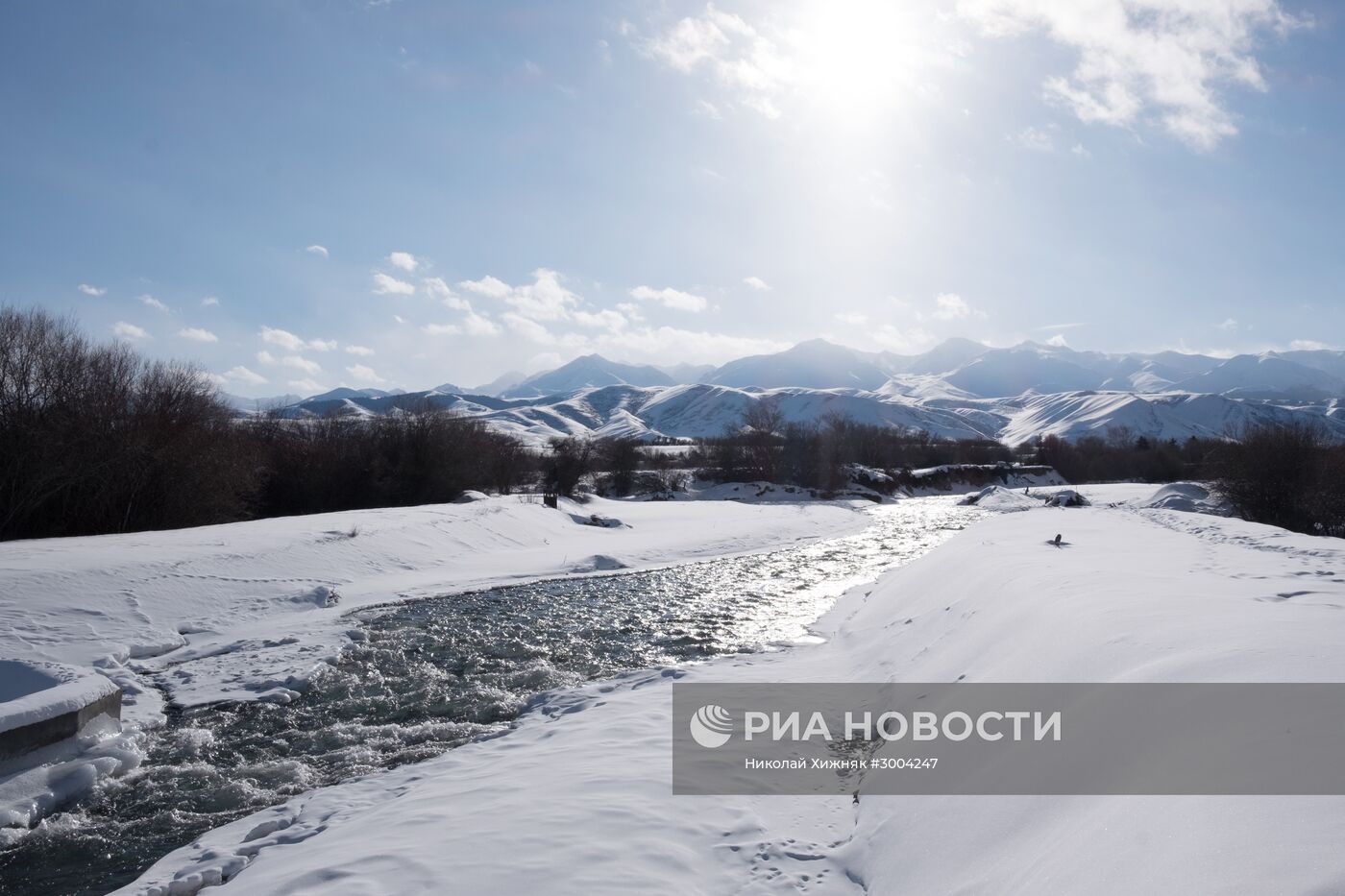 Горный хребет Джунгарский Алатау