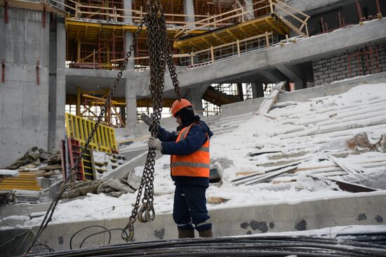 Реконструкция Центрального стадиона в Екатеринбурге к ЧМ-2018