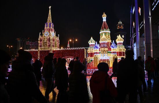 Предновогодняя Москва