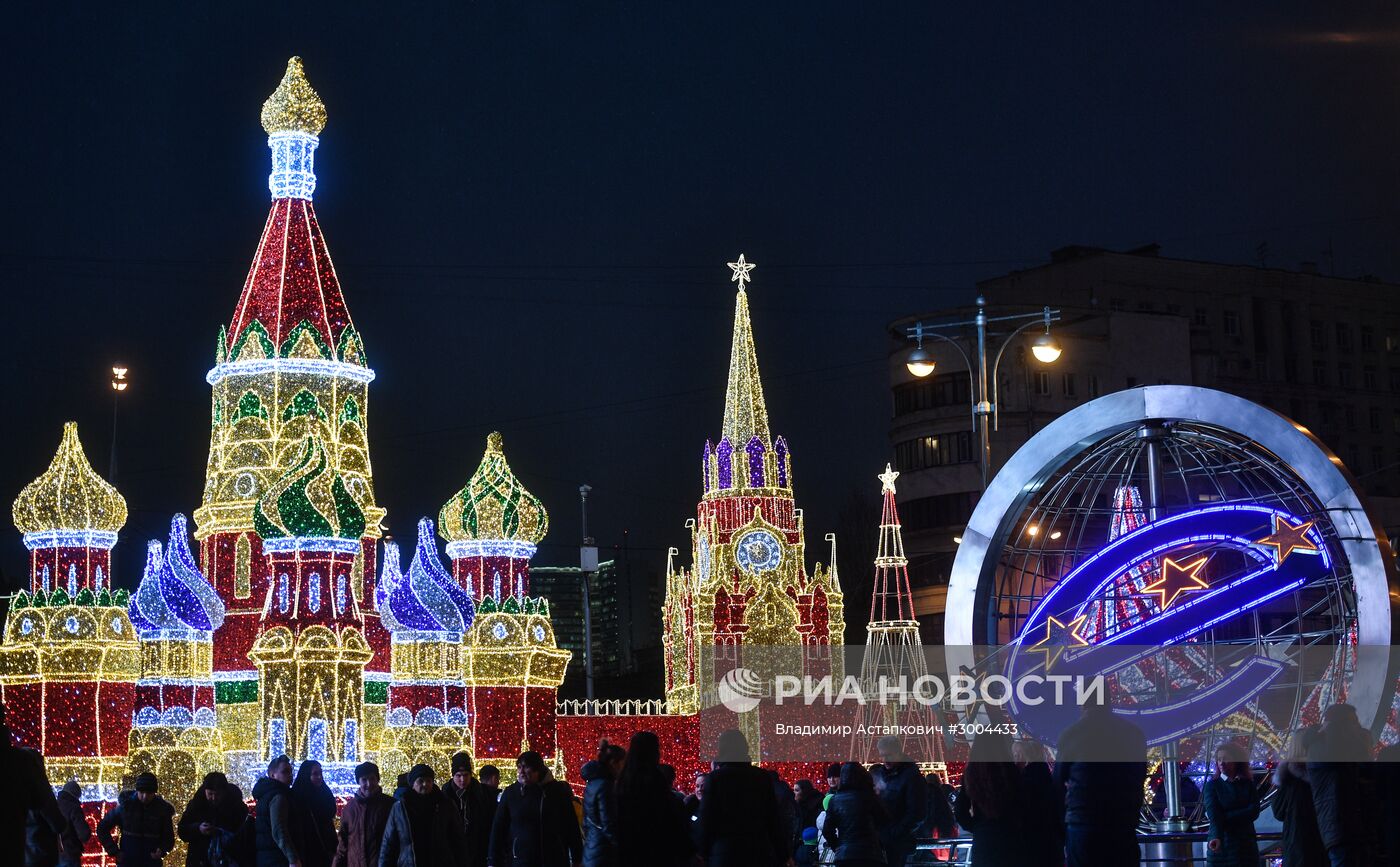 Предновогодняя Москва