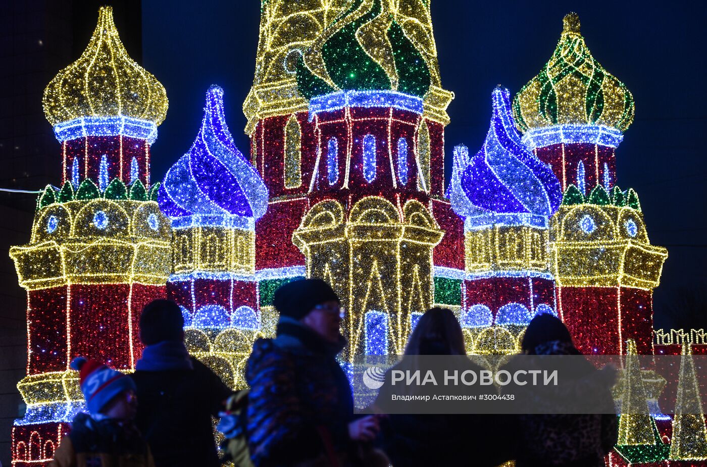 Предновогодняя Москва