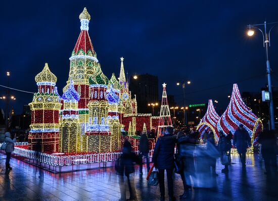 Предновогодняя Москва