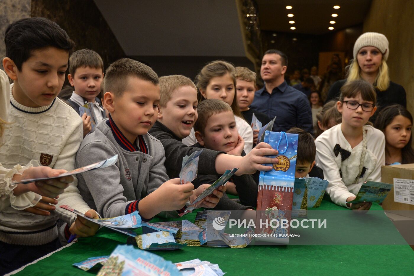 Общероссийская елка в Государственном Кремлевском Дворце