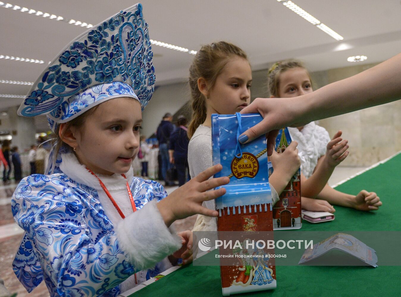 Общероссийская елка в Государственном Кремлевском Дворце