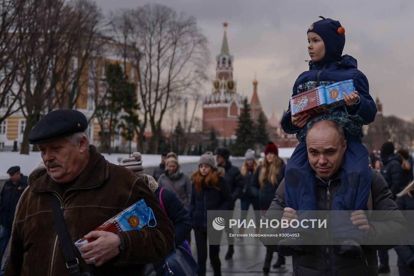 Общероссийская елка в Государственном Кремлевском Дворце