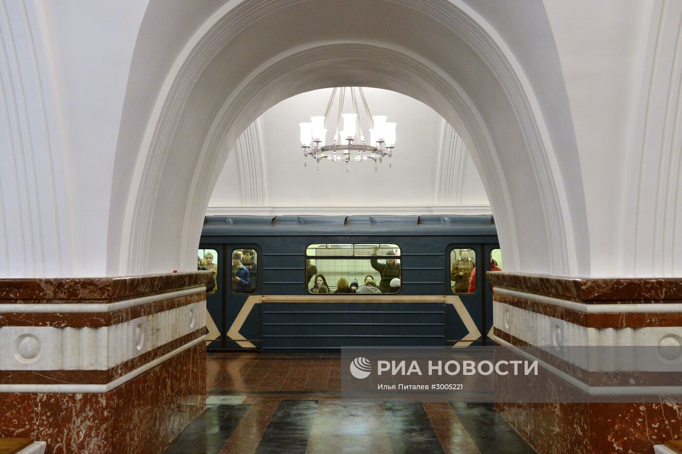 Открытие станции метро "Фрунзенская"