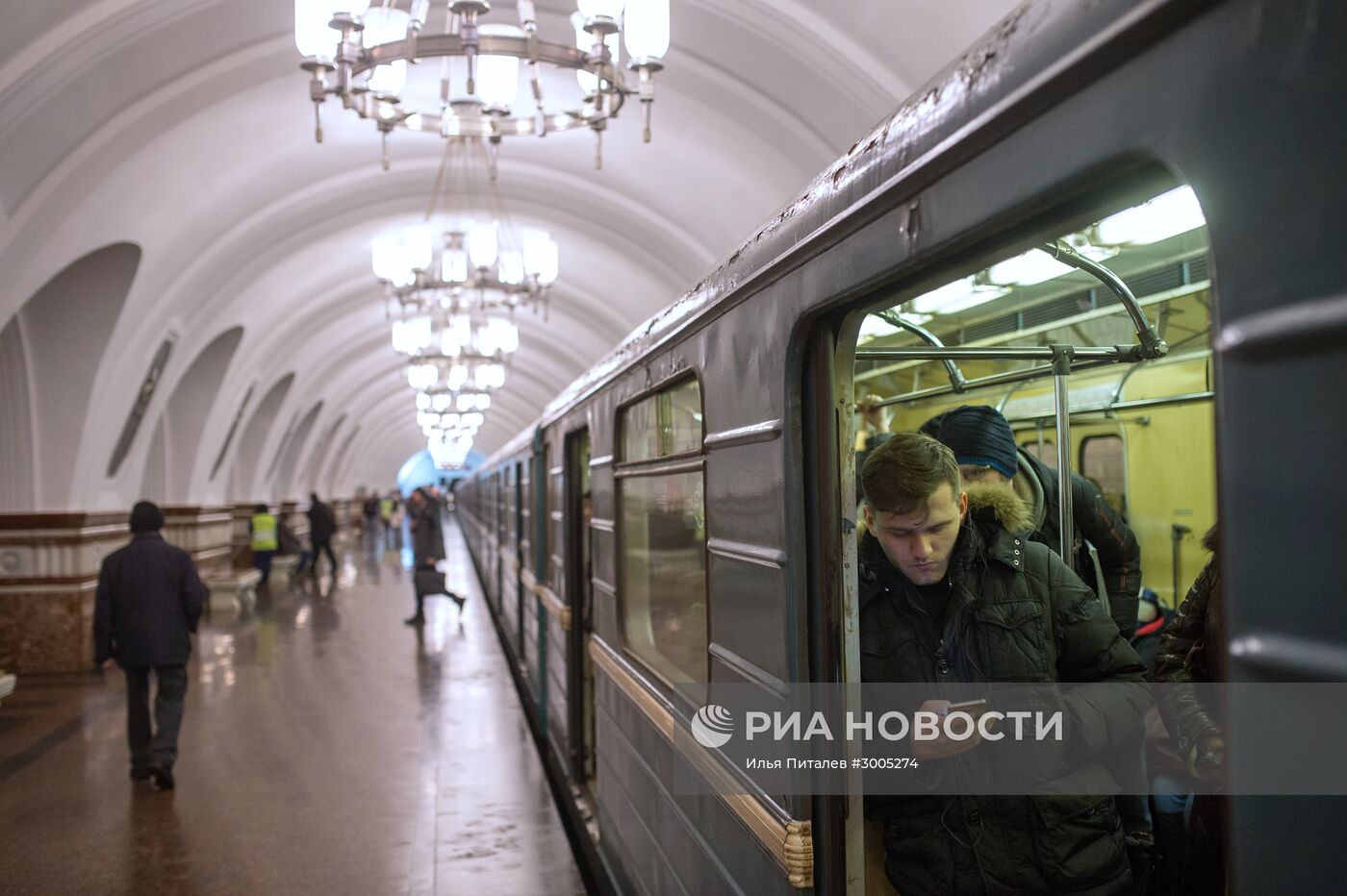 Открытие станция метро "Фрунзенская"