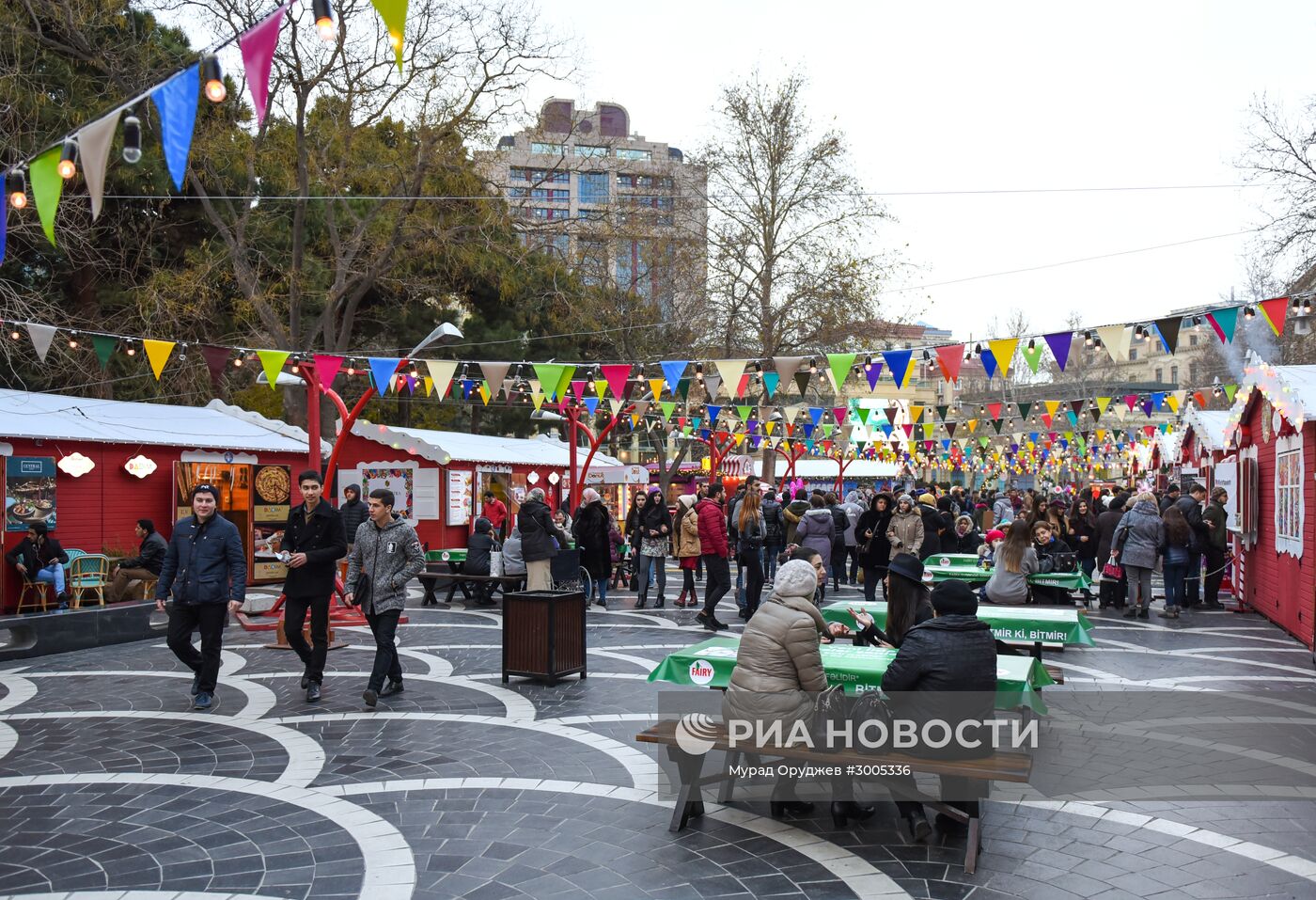 Предновогодний Баку