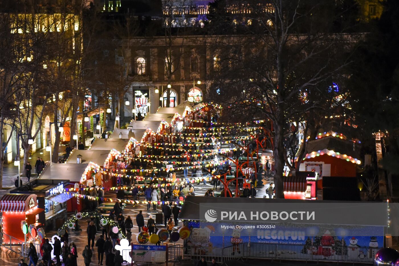 Предновогодний Баку