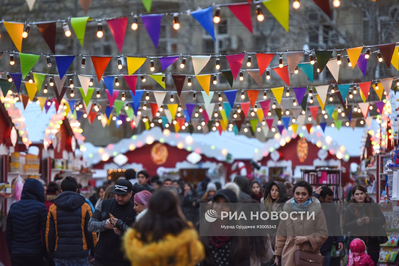 Предновогодний Баку