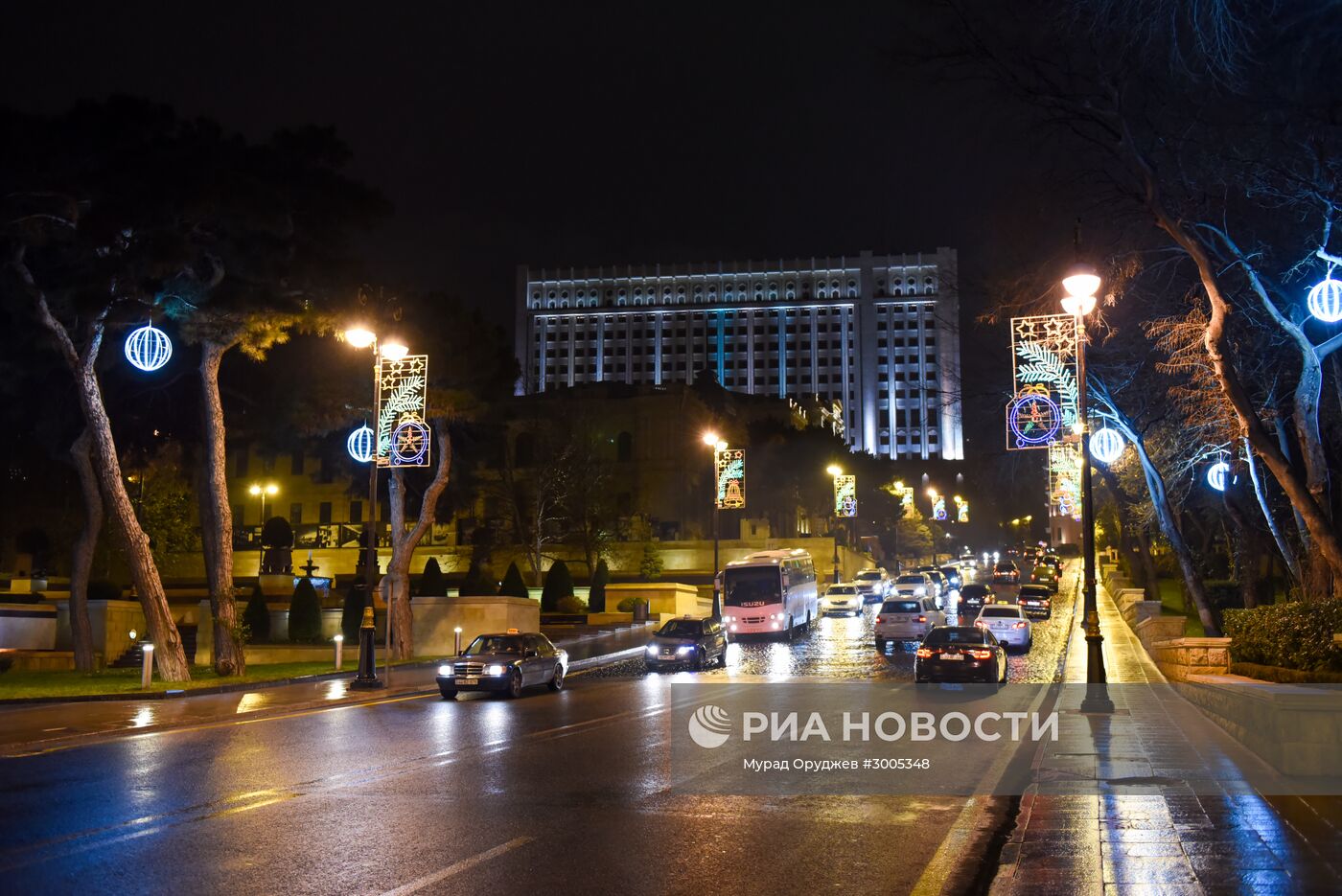 Предновогодний Баку