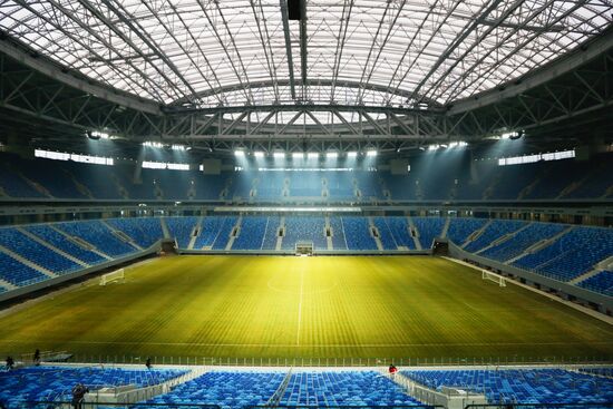 Стадион "Зенит-Арена" в Санкт-Петербурге