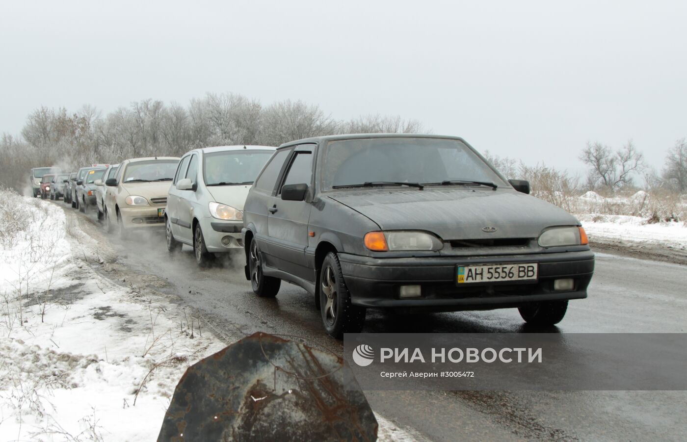 Въезд в Горловку