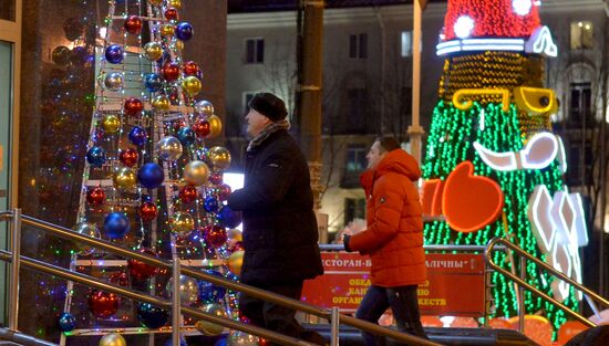 Предновогодний Минск