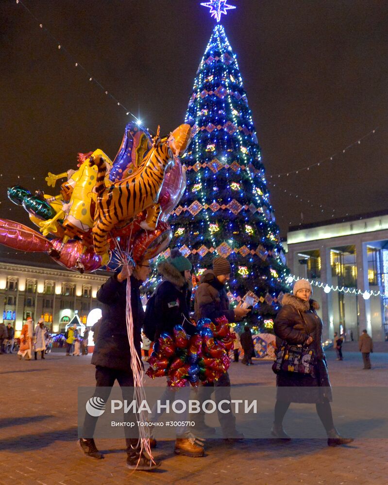 Предновогодний Минск