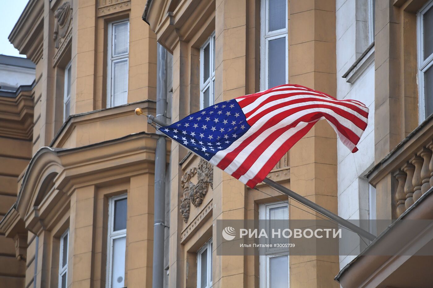 Здание посольства США в Москве