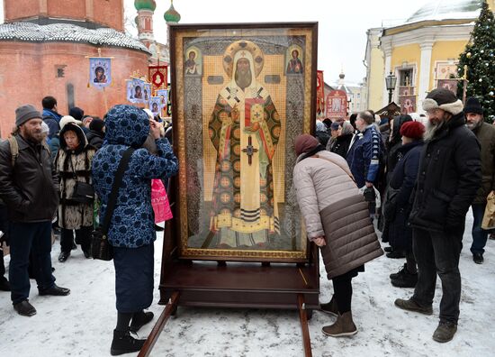 Крестный ход памяти святителя Петра в Москве