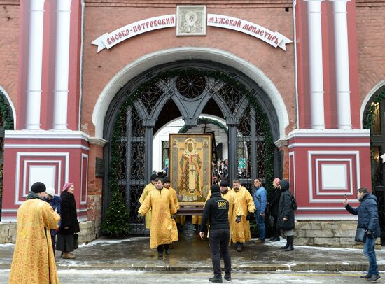 Крестный ход памяти святителя Петра в Москве