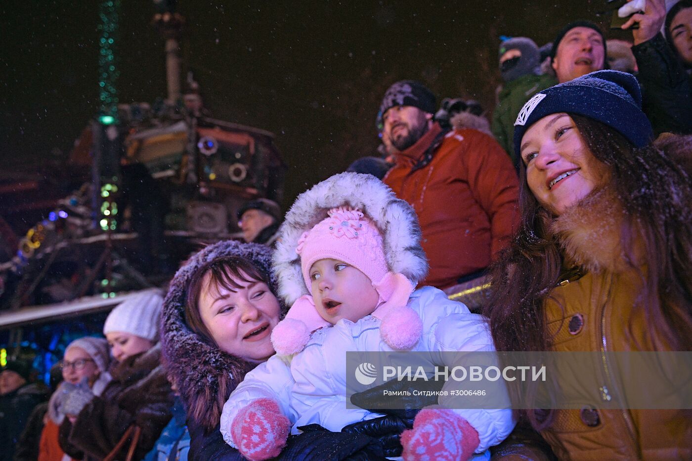 Новогодний праздник в Московском байк-центре