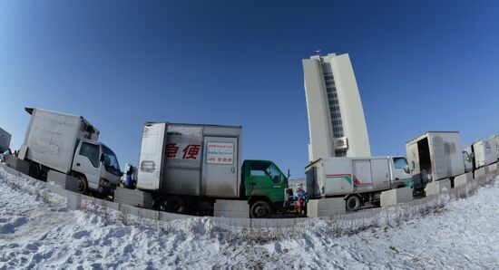 Продовольственная рождественская ярмарка во Владивостоке