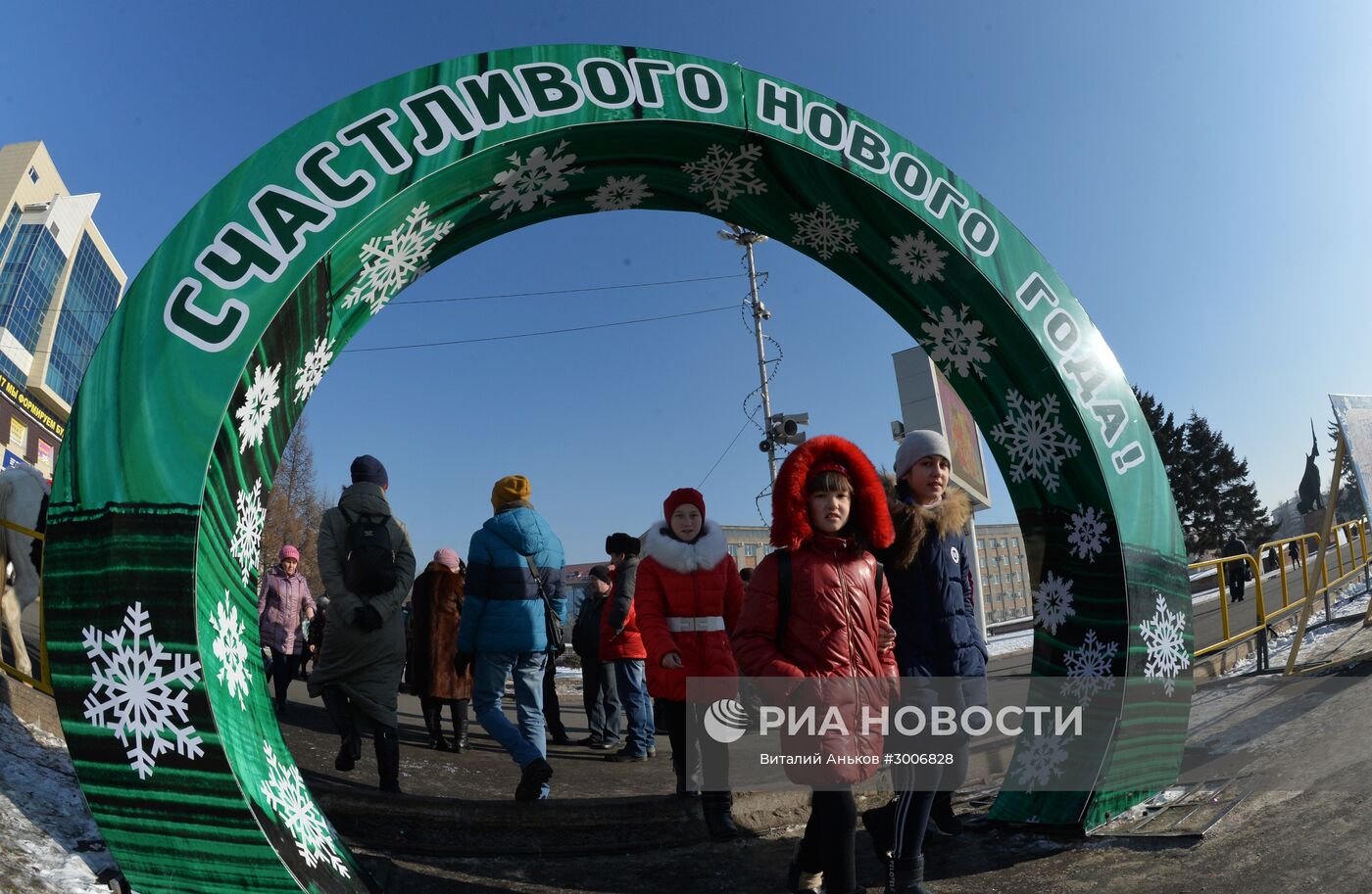 Народные гуляния в Уссурийске