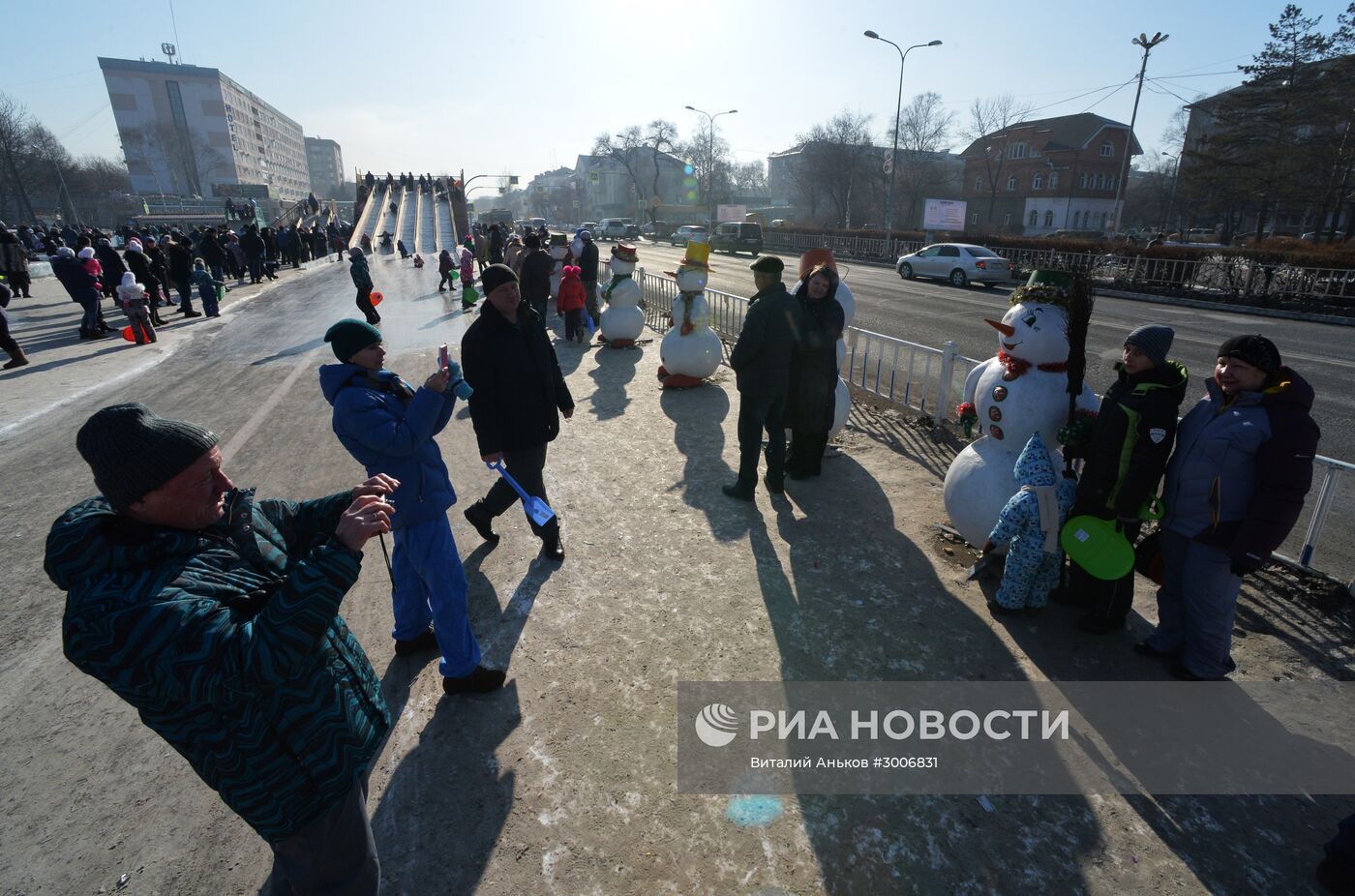 Народные гуляния в Уссурийске