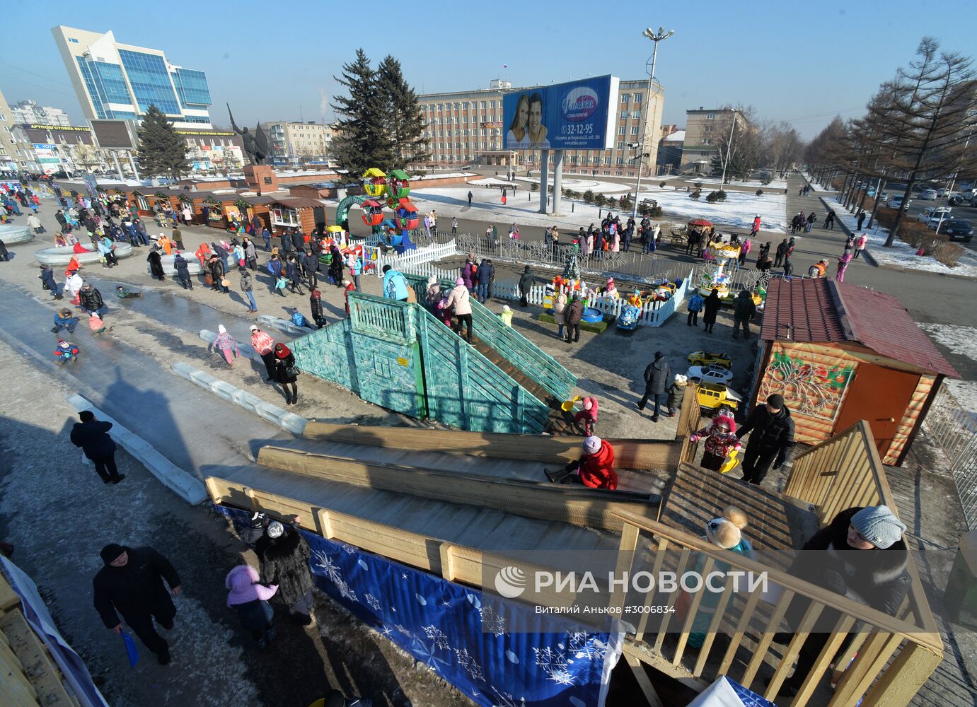 Народные гуляния в Уссурийске