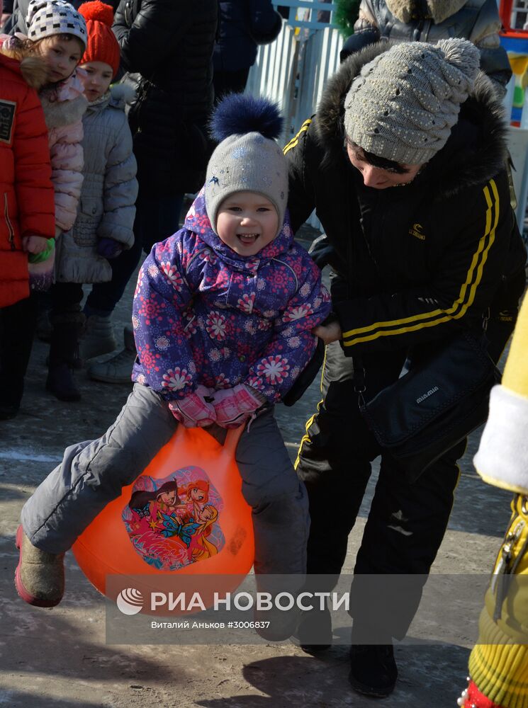 Народные гуляния в Уссурийске