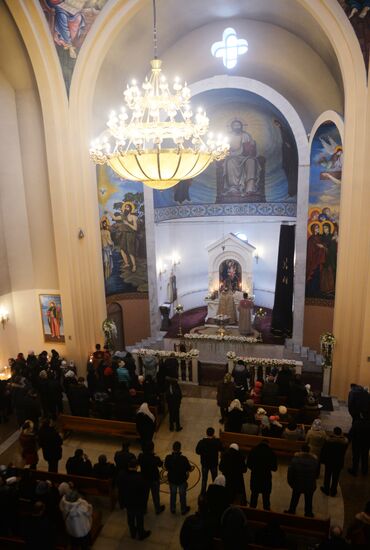 Армянская Апостольская Церковь празднует Рождество