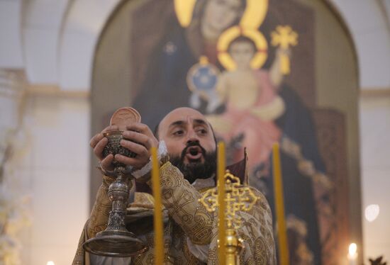 Армянская Апостольская Церковь празднует Рождество