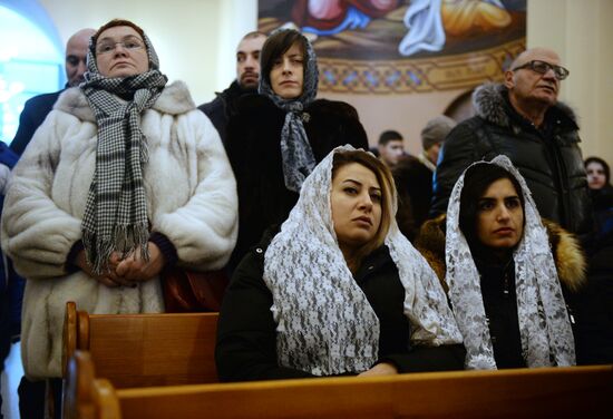 Армянская Апостольская Церковь празднует Рождество