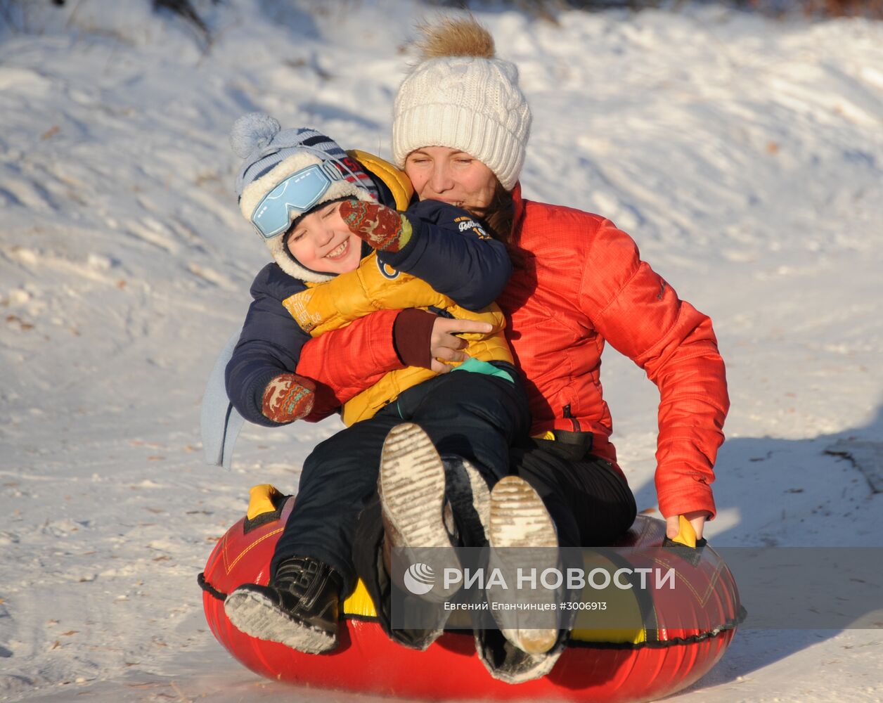 Зимний отдых в Читинской области